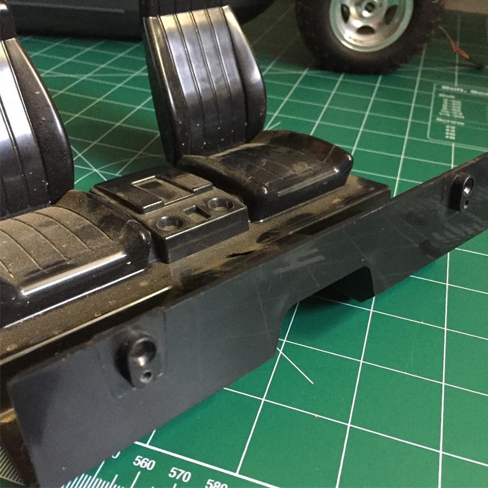 Blazer Dash Relocation Bracket Scale Design by