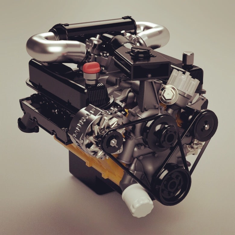 RRC V8 Scale Design by